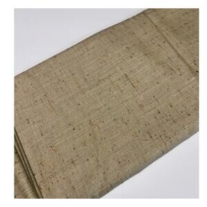 Silk Blend Tan Speckled Fabric 60” Wide 4.5 Yds Shirtweight Multicolor